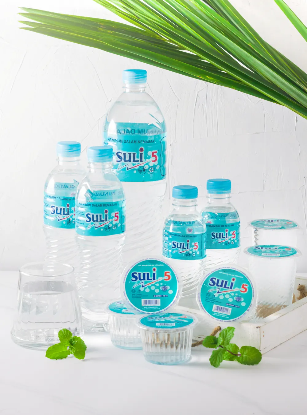 Produk air mineral SULI 5